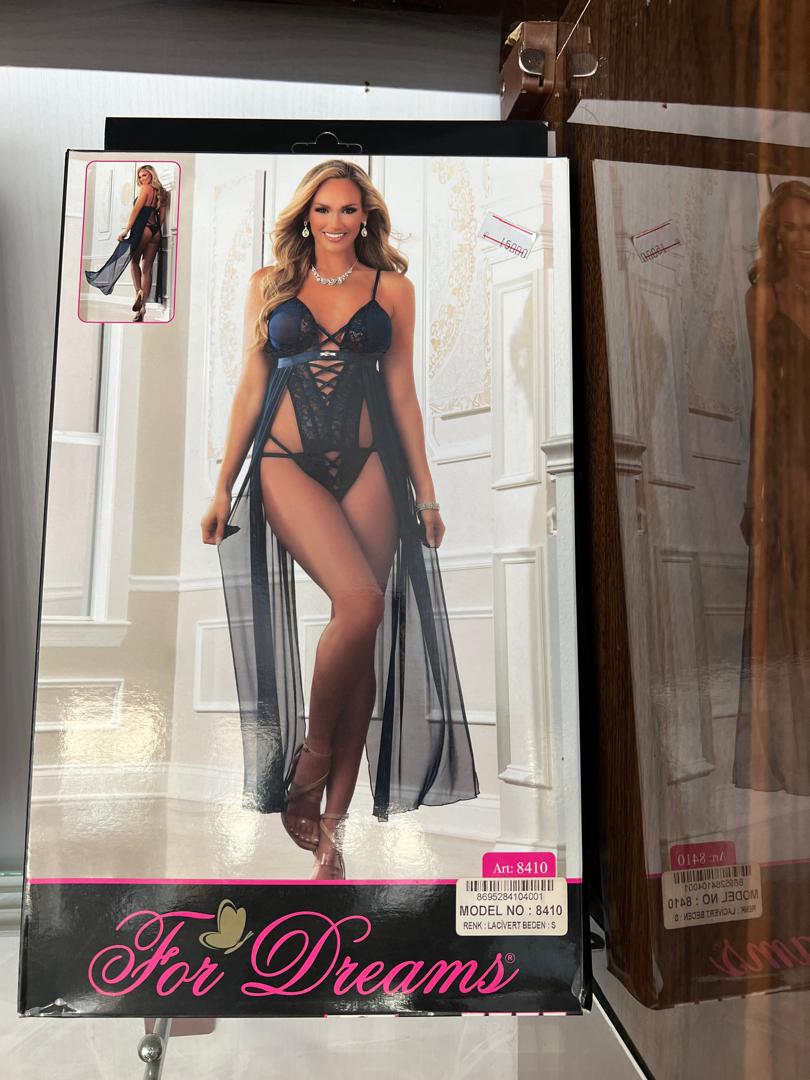 Robe longue / nuisette transparente — For Dreams