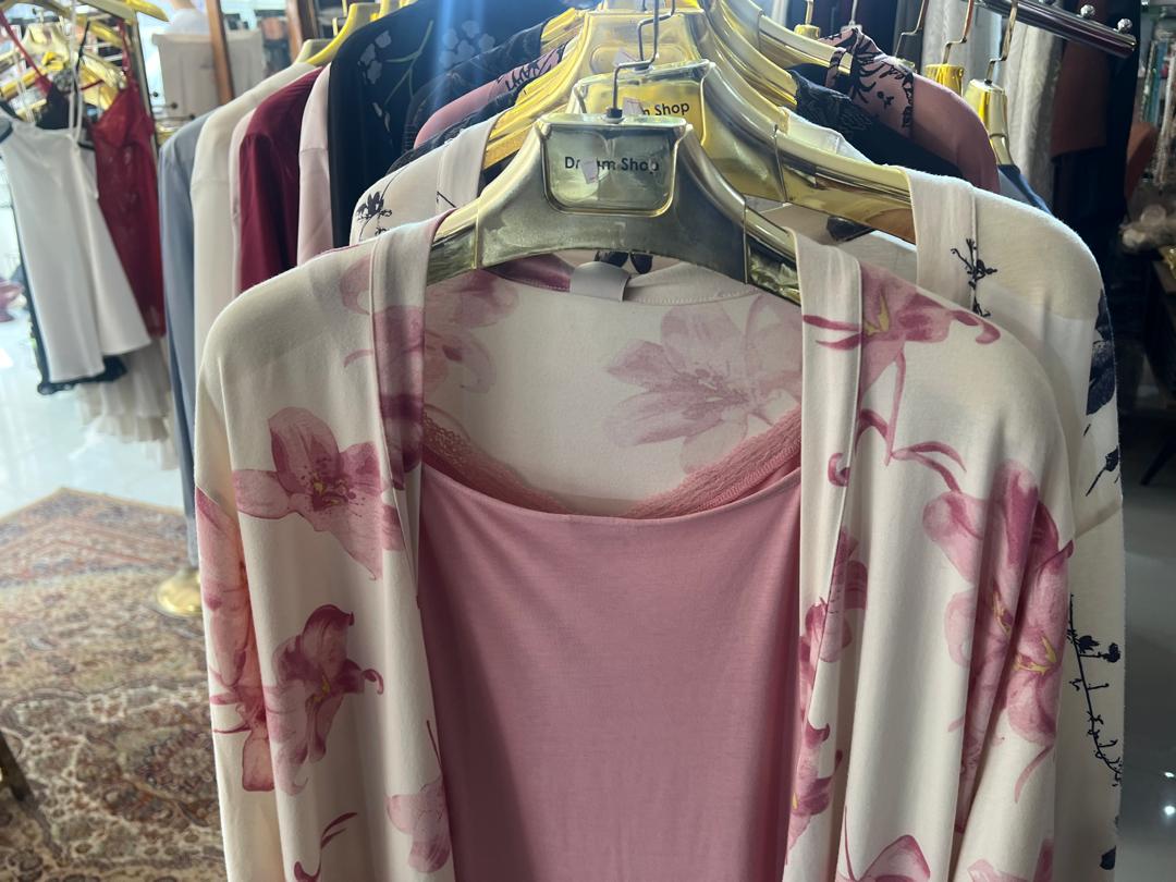 Kimono + Caraco Floral